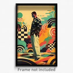 Vietnamese Movie Poster - Man Feeling Enlightened, Gripping Cute Clothes (Print)