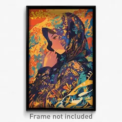 Indonesian Movie Poster - Girl Feeling Resignation, Astonishing Lace (Art Print)