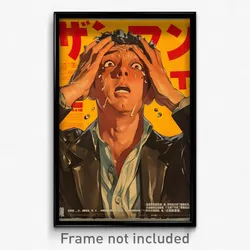 Japanese Movie Poster - Boy Feeling Amazement, Rundown Suit Jacket (Art Print)
