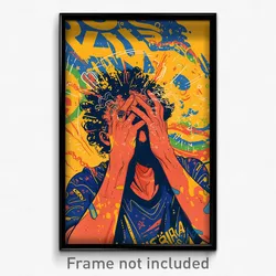 Brazilian Movie Poster - Man Feeling Greed, Enchanted Impossible Shirt (Print)