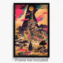 Thai Movie Poster - Made Up Homestead (Thailand Retro Film Art Print)