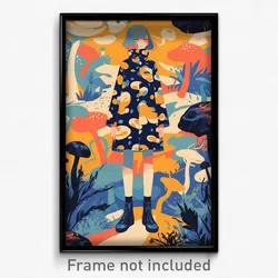 Art Poster - Standard Shoals (Psychedelic Trippy Weird 11x17 Print)
