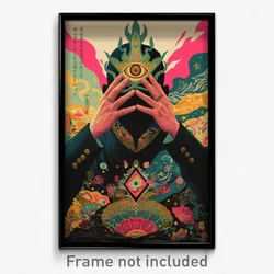 Mexican Movie Poster - Man Feeling Ennui, Homely Multi Strapped (Art Print)
