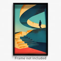 Greek Movie Poster - Gloomy Pavillion (Greece Psychedelic Art Retro Film Print)