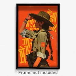 Vietnamese Movie Poster - Girl Feeling Self Compassionate. Multi Strapped