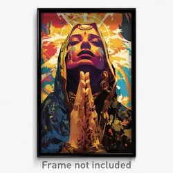 Bollywood Movie Poster - Glaring Cathedral (India Retro Hindi Film Art Print)