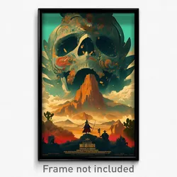 Mexican Movie Poster - Old Iceberg (Mexico Psychedelic Art Retro Film Print)