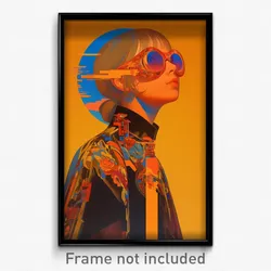 Movie Art Poster - Fabulous Remains (Psychedelic Retro Weird Film Print)