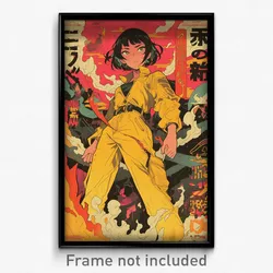Chinese Movie Poster - Girl Feeling Contempt, Warm Jumpsuit (China Art Print)