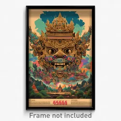 Thai Movie Poster - Lovely Earthworks (Thailand Retro Film Art Print)