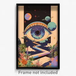 Greek Movie Poster - Adorable Loch (Greece Psychedelic Art Retro Film Print)