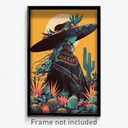 Mexican Movie Poster - Nifty Dolmen (Mexico Psychedelic Art Retro Film Print)