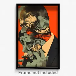 Brazilian Movie Poster - Cloudy Shelter (Brazil Retro Film Art Print)