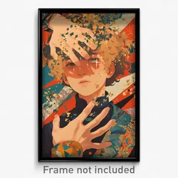 French Movie Poster - Boy Feeling Cruelty, Sparkling Sash (France Art Print)