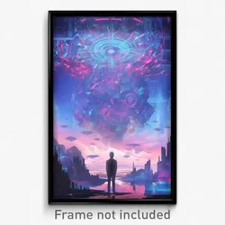 Movie Art Poster - Fabulous Laboratory (Psychedelic Retro Weird Film Print)