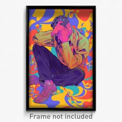 Art Poster - Man Feeling Exasperated, Noteworthy Winter Uniform (Art Print)