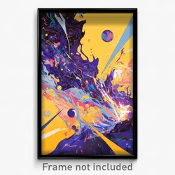 Art Poster - Dirty Heap (Psychedelic Trippy Weird 11x17 Cartoon Print)