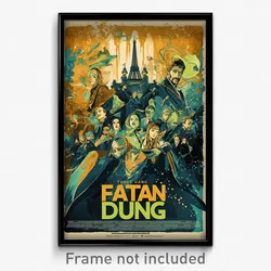 French Movie Poster - Fantastic Duchy (France Psychedelic Art Retro Film Print)