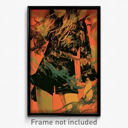 Icelandic Movie Poster - Woman Feeling Contempt, Able Shorts (Iceland Art Print)