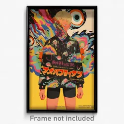 Icelandic Movie Poster - Boy Feeling Spite, Made Up Bike Shorts (Art Print)