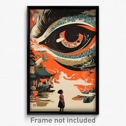 Vietnamese Movie Poster - Remote Courtyard (Vietnam Retro Film Art Print)