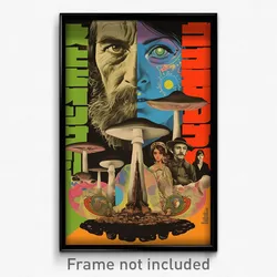 German Movie Poster - Gregarious Fells (Germany Retro Film Art Print)