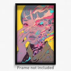 Art Poster - Buzzing Wild (Psychedelic Trippy Weird 11x17 Print)