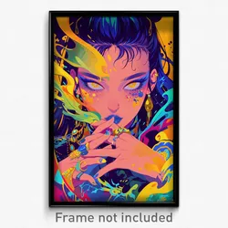 Art Poster - Exotic March (Psychedelic Trippy Weird 11x17 Print)