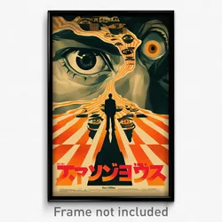 Icelandic Movie Poster - Wavy Parsonage (Iceland Retro Film Art Print)