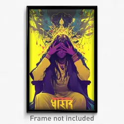 Bollywood Movie Poster - Velvety Fourth Of July (India Hindi Film Art Print)