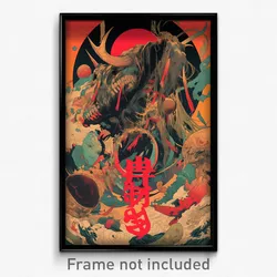 Chinese Movie Poster - Plush Sea Wreck (China Psychedelic Art Retro Film Print)