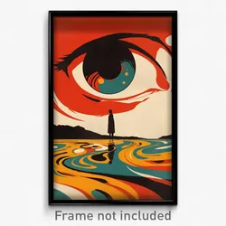 Spanish Movie Poster - Normal Loch (Spain Psychedelic Art Retro Film Print)