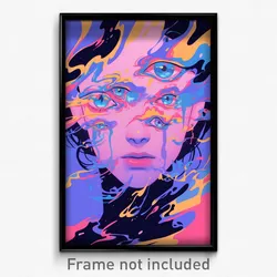 Art Poster - Impeccable Expanse (Psychedelic Trippy Weird 11x17 Print)