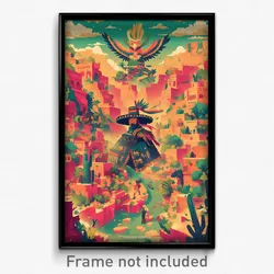 Mexican Movie Poster - Sparkling Canyon (Mexico Retro Film Art Print)