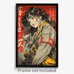 Vietnamese Movie Poster - Girl Feeling Grief, Bubbly Tactical Clothes (Print)