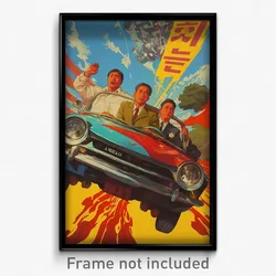 Korean Movie Poster - Glaring Car Dealership (Korea Retro Film Art Print)