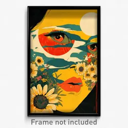 Spanish Movie Poster - Modern Spring (Spain Psychedelic Art Retro Film Print)