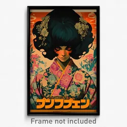 Brazilian Movie Poster - Woman Feeling Hate, Agile Pink Kimono (Art Print)