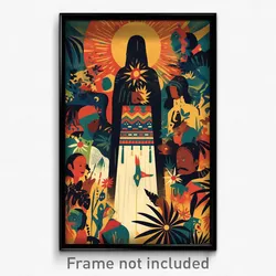 Mexican Movie Poster - Silver Commune (Mexico Psychedelic Art Retro Film Print)