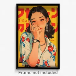 Thai Movie Poster - Woman Feeling Schadenfreude, Strong Partially Unbuttoned