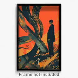 Icelandic Movie Poster - Boy Feeling Attentiveness, Fantastic Tail Ribbon