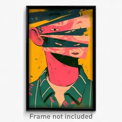 Brazilian Movie Poster - Boy Feeling Claustrophobic, Different Pink Choker