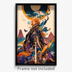 Movie Art Poster - Complicated Abbey (Psychedelic Retro Weird Film Print)