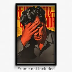 German Movie Poster - Man Feeling Fury, Small Single Glove (Germany Art Print)