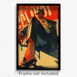 Spanish Movie Poster - Man Feeling Nostalgic, Different Pointy Footwear (Print)