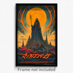Icelandic Movie Poster - Noted Monastery (Iceland Retro Film Art Print)