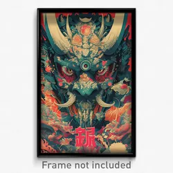 Chinese Movie Poster - Colorful Grotesque (China Retro Film Art Print)