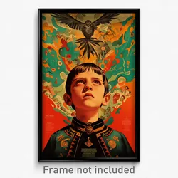 Mexican Movie Poster - Boy Feeling Resentment, Merry Green Capelet (Art Print)