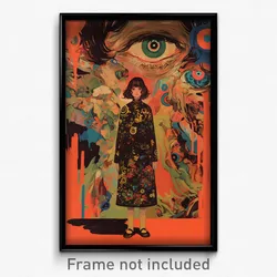 German Movie Poster - Girl Feeling Cruelty, Original Grocery Bag (Art Print)