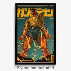 Brazilian Movie Poster - Man Feeling Upset, Webbed Alternate Legwear (Art Print)